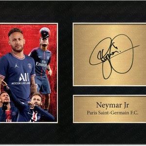 Messi Ronaldo Neymar Signed Photo Print Autographed Poster Football  Memorabilia