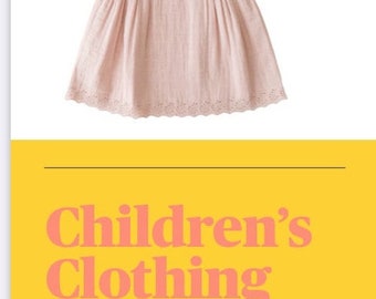 Childrens Dress Design and Construction
