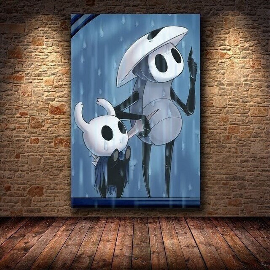 Hollow Knight Canvas Poster Fan Made Wall Art Room Decor - Etsy