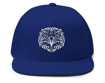 Emerald City Hawk | Original Design born in the PNW | Embroidered drain