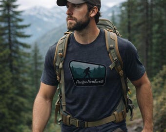 Pacific Northwest Sasquatch Tee | Bigfoot Graphic Shirt