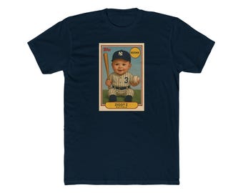 Baby Baseball Card Tee | Customizable send me a message