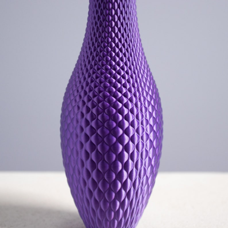 Bubble Flower Vase STL File, 3D Printer Model for Vase Mode 3D Printing