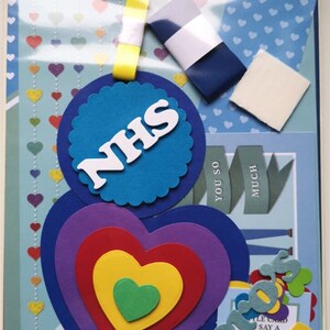 Kit per la realizzazione di biglietti A5 NHS - Design 2