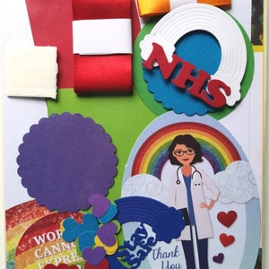 Kit per la creazione di biglietti A5 NHS - Design 4