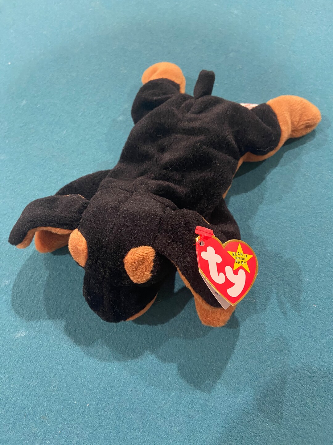 DOBY Beanie Baby W/ Teanie DOBY Etsy