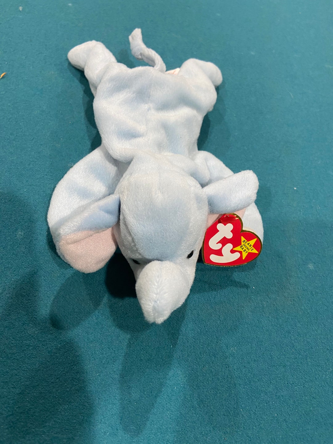 Peanut Beanie Baby W/ Teanie Beanie Peanut BERY RARE Etsy