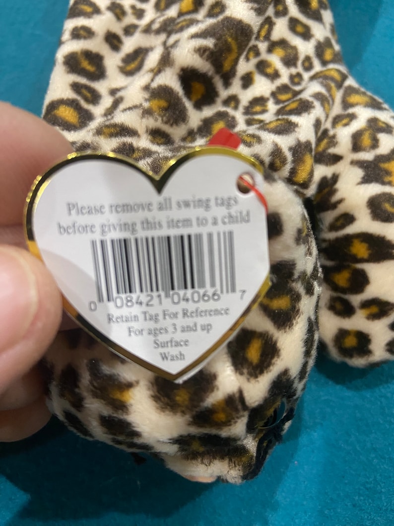 FRECKLES Beanie Baby Rare Etsy