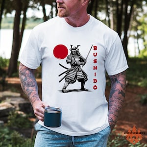 Samurai Bushido Warrior T-Shirt: Japanese Mythology Art Tee
