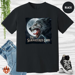 The Slaughtered Lamb Wolf Halloween T-Shirt Men Women Kids The Slaughtered Lamb Wolf Halloween T-Shirt Men Women Kids
