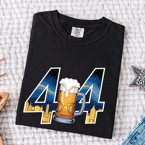 Milwaukee Beer City T-Shirt: 414 Skyline Comfort Colors Tee