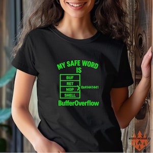 Funny Hacker Meme Tee: Buffer Overflow Cybersecurity T-Shirt