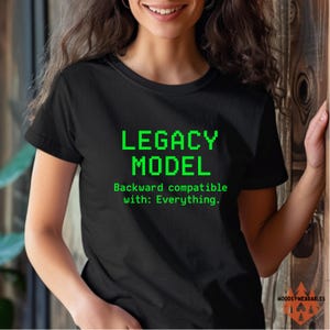 Legacy Model Hacker T-Shirt: Retro Cybersecurity Tee - Comfort Colors