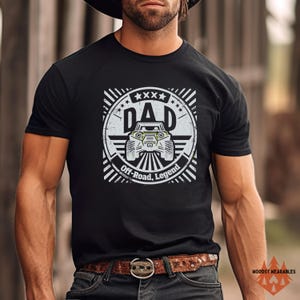 SxS ATV UTV Mudding Tee, Dad Off-Road Legend T-Shirt, Rugged Outdoors Adventure Shirt for Fathers, Off-Roading Dad Gift, Comfort Colors 1717