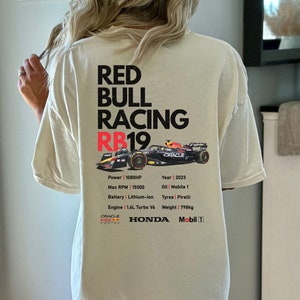 T shirt red bull f1 top