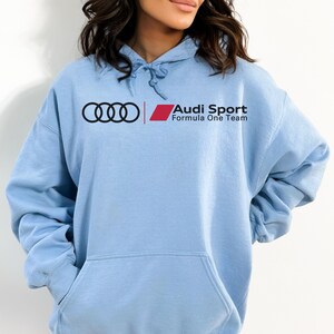 Audi zip up hoodie top