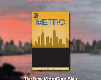 The New MetroCard Skin Sticker