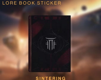 Destiny Renegades Lore Book Sticker