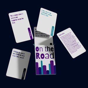 Speelkaartendoos Conversational Card Deck Reiskaarten Speelkaarten Kaartspel Travelers Cards Reiscadeaukaarten Kaarten stapels gespreksopeners