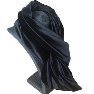 Black Velvet Scarf image 1