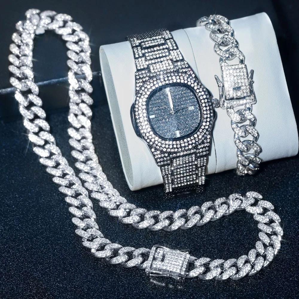 Iced jewelry deals