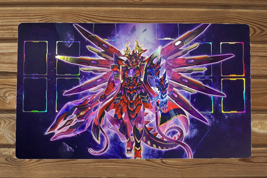 Yugioh Playmat Kashtira Ariseheart Pulse Holographic Theme Etsy