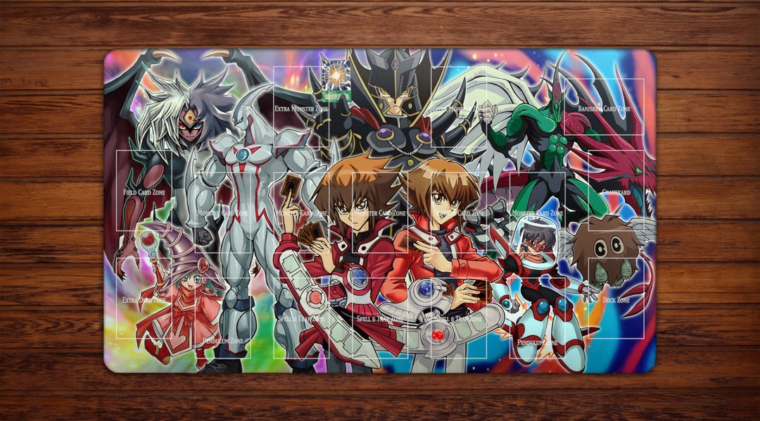 Yugioh Playmat Elemental Hero Neos Wingman Jaden 5d's Etsy