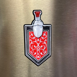 大型モンテカルロバッジマグネット