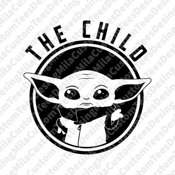 The Child Svg, The Child Shirt Digital Download, Fathers Day Gift, Matching Dad Svg, Sublimation Svg,Star Wars Svg, Family Svg,Best Dad Svg