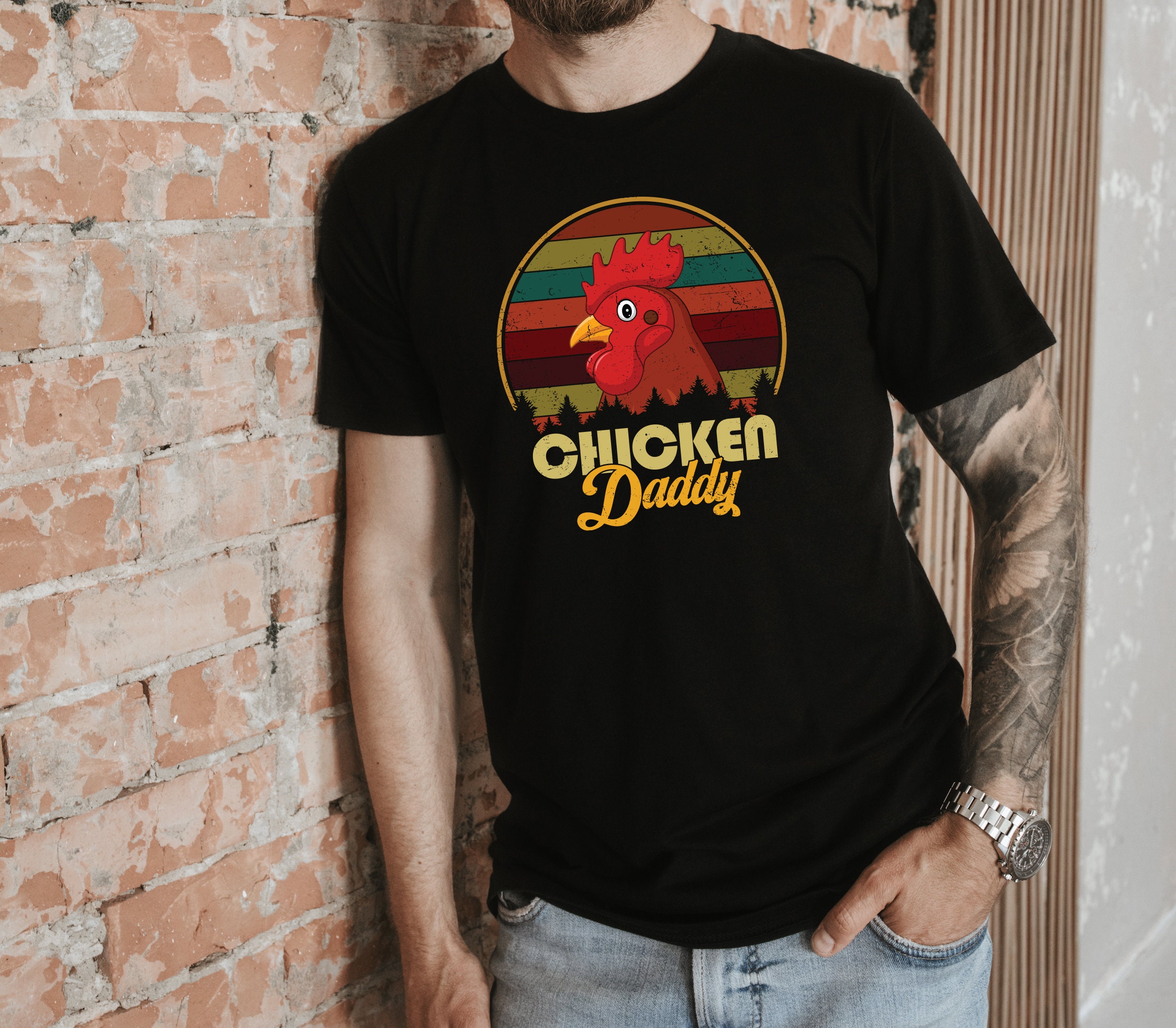 Chicken Daddy Svg, Funny Chicken Svg, Chicken Lover Gift, Chicken Daddy