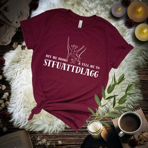 STFUATTDLAGG T-Shirt // Spicy Book Reader // Booktok Shirt // Bookish Tee // Smut Reader