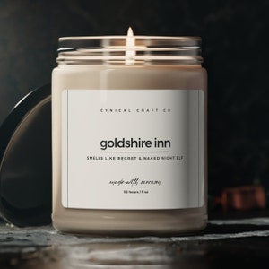 Goldshire Inn Candle  | Funny Candle Gift | World Of Warcraft Gift | Wow Candle | 100% Soy Candle | Vegan | Clean | Hand-poured in America