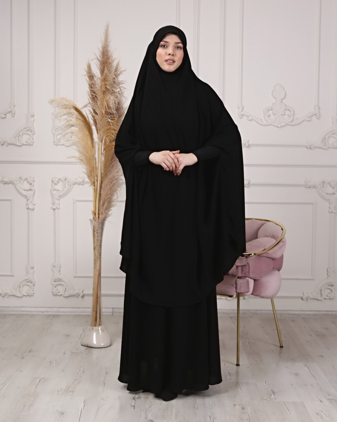 Jilbab Khimar Set Overhead Abaya Prayerwear Muslimwear Muslimah Jilbabs ...