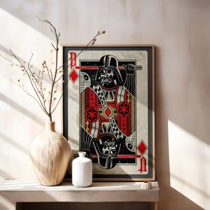 Póster de la película Star Wars, póster de Star Wars, póster de Darth Vader, impresión de Obi-Wan Kenobi, arte mural de películas, artículo físico