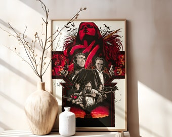 From Dusk Till Dawn (1996) Movie Poster: Limited Edition Canvas Art Print
