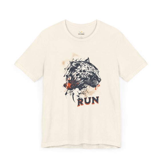 I Run Like A Cheetah T-Shirt Runner Animal Gift I Run Like A Cheetah T-Shirt Runner Animal Gift