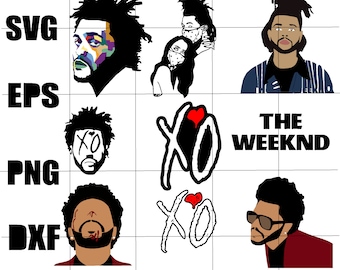 The Weeknd Svg Bundle Clipart XO Xoxo Hip Hop Rap -  Portugal