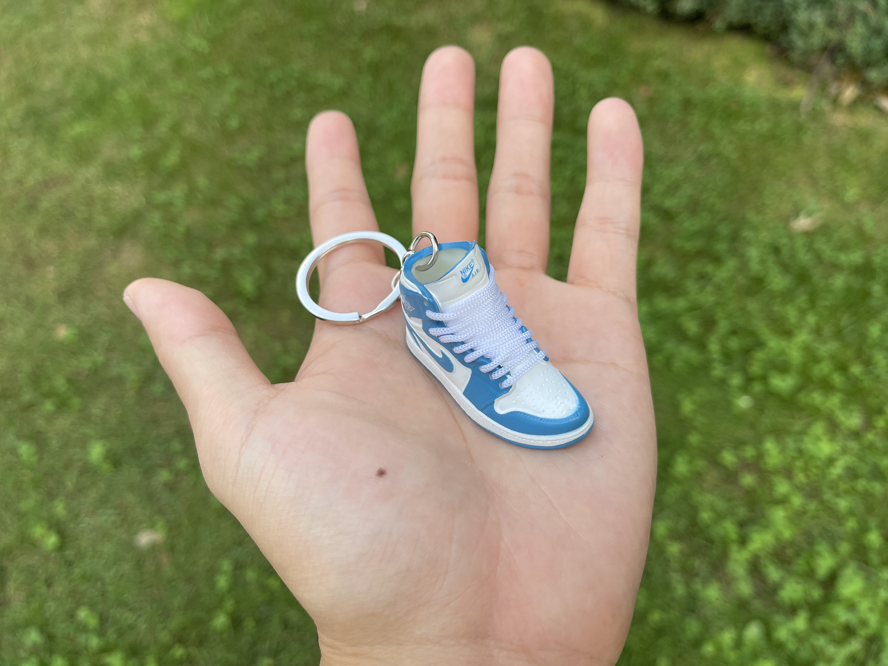 10 Portachiavi Nike Air Jordan 1 Multicolor Mini Sneaker 2D Keychain