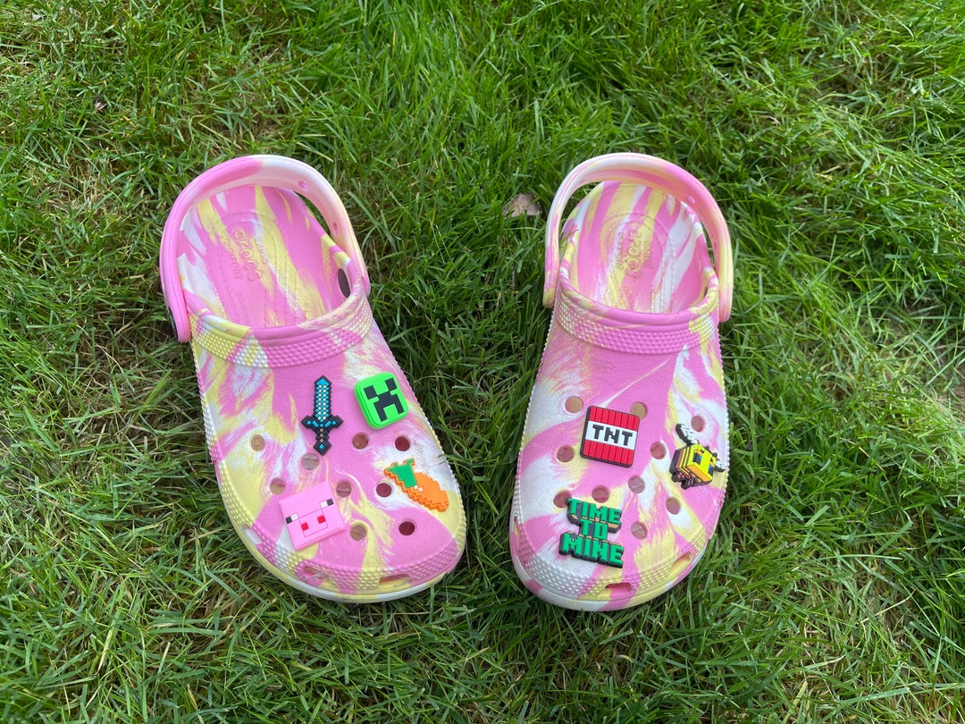 Minecraft Croc Jibbitz Pack Etsy