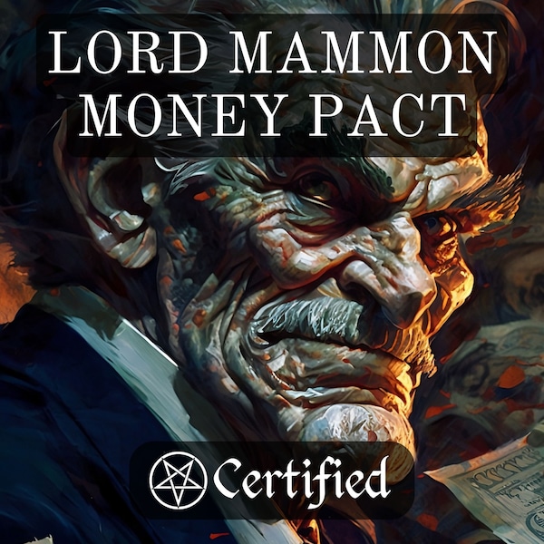 Rare Lord Mammon Money Pact | Money Spell | Mammon Initiation | Wealth Spell | Abundance Spell | Same Day