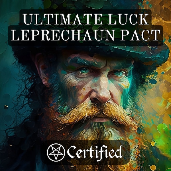 Ultimate Luck Leprechaun Pact | Money Spell | Leprechaun Attunement | Luck Spell | Wealth Spell | Same Day