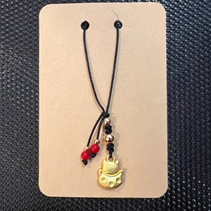 Jade Rabbit phone charm, Cute Bunny charm, Rabbit Phone Charm, Rabbit Charm, Rabbit Bag Charm, Good Luck Charm, Lucky Cat Charm Bild 8