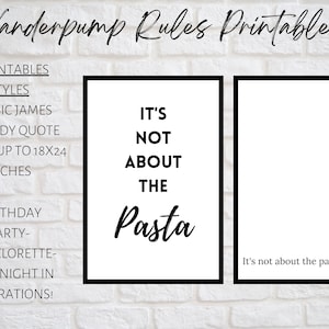 It&#39;s not about the pasta! Vanderpump Rules Quote Printable. James Kennedy Quote. Bravo Printable