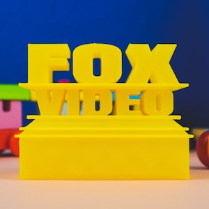 Fox Video 3D Printed Logo