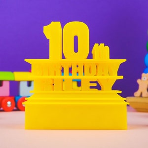 Custom 20th Century Fox Name Logo 3D Printed Kids Toy