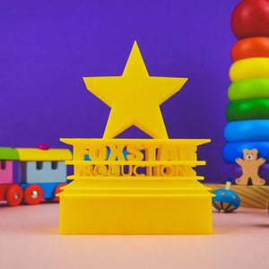 Fox Star Productions 3D Printed Logo