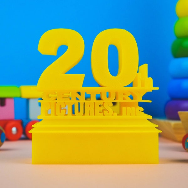 20th Century Pictures Inc 3D Printed Logo