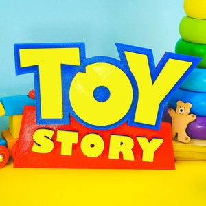 Toy Story Logo 3D Printed Logo Pbs Kids 3D Printing Kids TV Toy Pretend Play Pixar 20th Century Fox Kid Gift Cartoon Paramount TVOKIDS PBS
