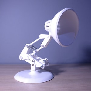 Pixar Lamp Luxo Playable Movable 3D Printed Logo Pretend Play Pixar Light Kids Toy Animation Movie 3D Print Learning Toys 3D Printing Pixar