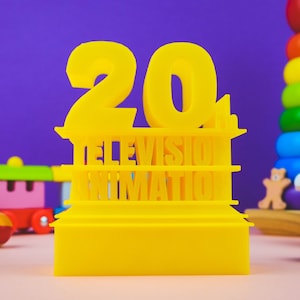 20th Television Animation 3D Printed Logo